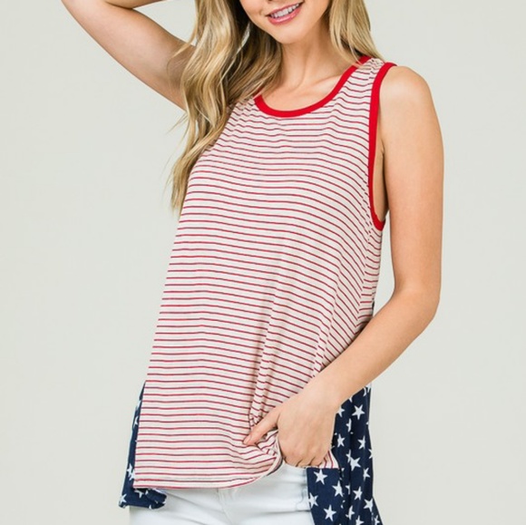 Tops - Patriotic Tank